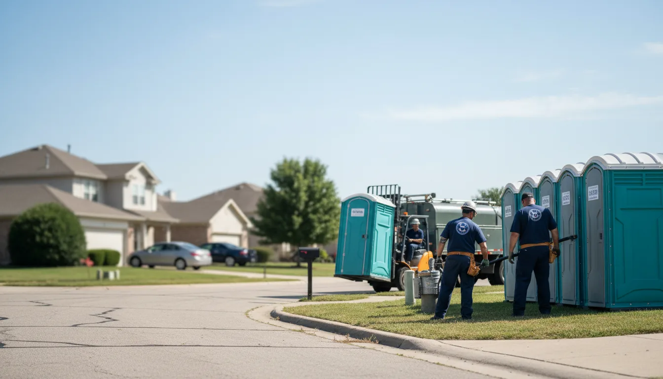 Porta Potty Rental in Fountainville, PA near me